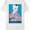 * Fifth Sun Marvel Men'S Avengers Endgame Nebula Pop Art Poster, Short Sleeve T-Shirt White Clearance