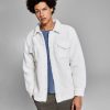 * And Now This Men'S Fleece Shirt Jacket Off White Online