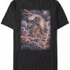 * Fifth Sun Men'S Painted Starries Short Sleeve Crew T-Shirt Black Hot