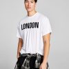 * And Now This Men'S Oversized-Fit Embroidered T-Shirt London Hot